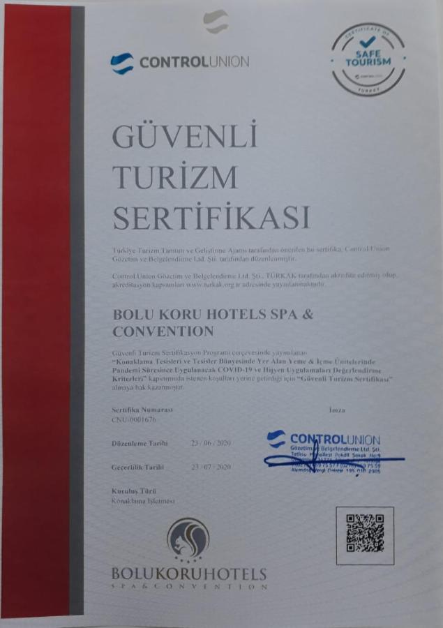 Bolu Koru Hotels Spa & Convention Yolcatı Eksteriør billede